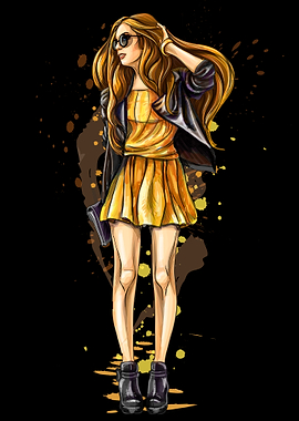 Beautiful young woman