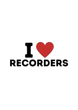 I Love Recorders Simple