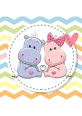 Hippo Couple