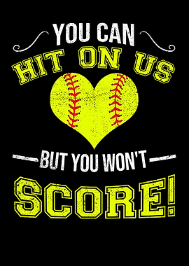 Softball Pitcher Catcher