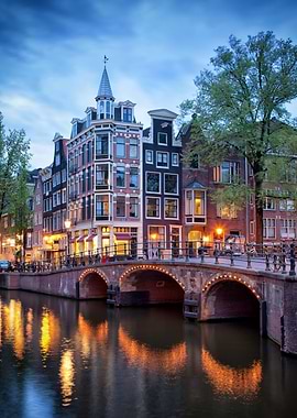Evening in Amsterdam