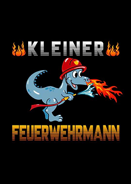 Kleiner Feuerwehrmann Dino