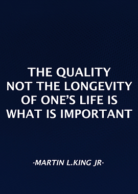 Martin L King Jr Qoute