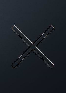 Gold Geometric Glyph