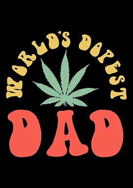 Worlds Dopest Dad Weed