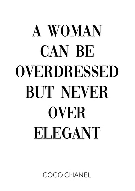 Coco Chanel Quote