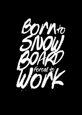 Snowboard Snowboarder