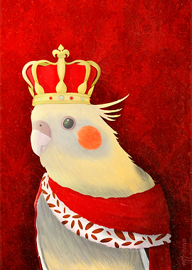 Your majesty cockatiel