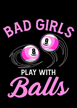 bad girls play with balls