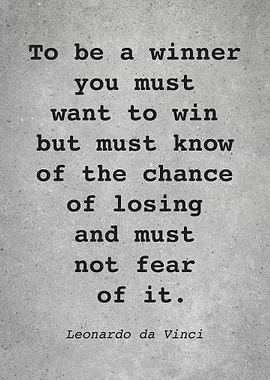 Leo da Vinci Quote L025