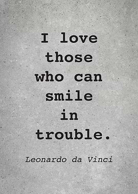 Leo da Vinci Quote L027