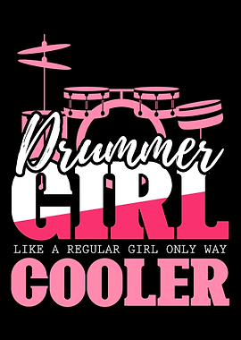 Drummer Girl Drums