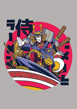 Samurai Ramen Surfer
