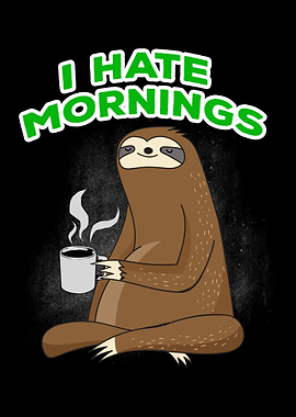 Sloth Funny Office Humor