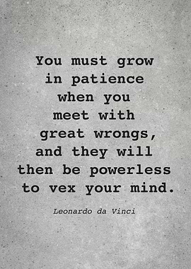 Leo da Vinci Quote L029