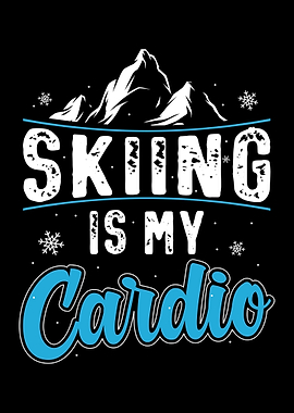 Skiers Ski Winter Gift