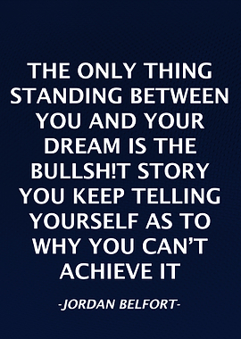 Jordan Belfort Qoute