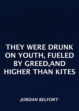 Jordan Belfort Qoute