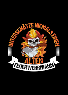 Alten Feuerwehrmann