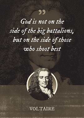 God is not on the side of