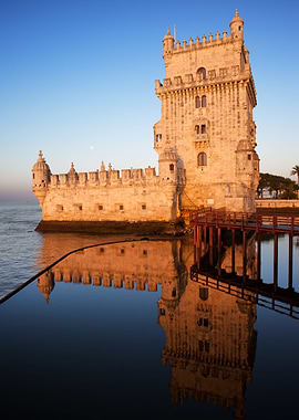 Belem Tower at Sunrise