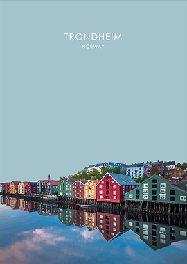 Trondheim Norway Artwork
