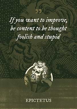 If you want to improve be