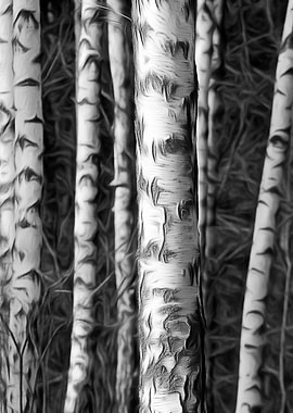 Birchwood Treeline Forest