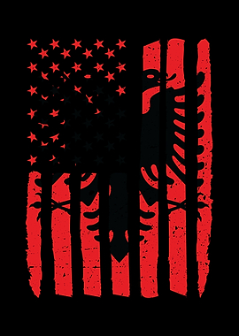 Albanian USA Flag Gift