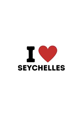 I Love Seychelles Simple