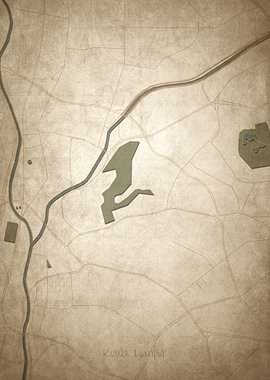 Kuala Lumpur Downtown Map