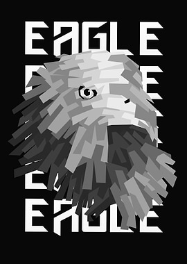 Eagle name popart