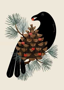 Bird and Berries