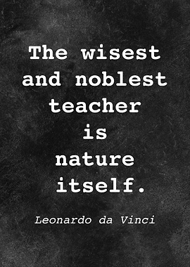 Leo da Vinci Quote D007