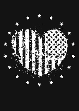 American heart patriotic