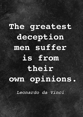 Leo da Vinci Quote D006