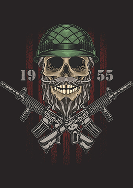 American skull Army