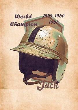 Brabham helmet retro