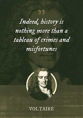 Indeed history is nothing