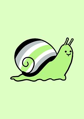 Snail Agender Pride Flag