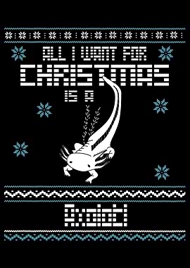 Axolotl Ugly Christmas