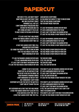 Linkin park papercut