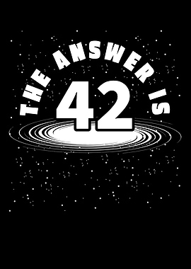 The Answer Is 42 Galaxy