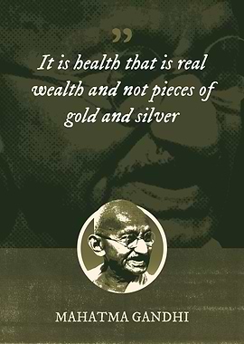 It is health that is real