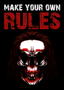 Demon Skull Gothic Devil