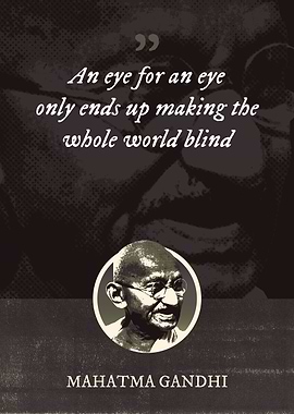 An eye for an eye only