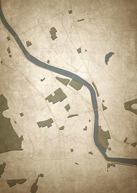 Tbilisi Downtown Map