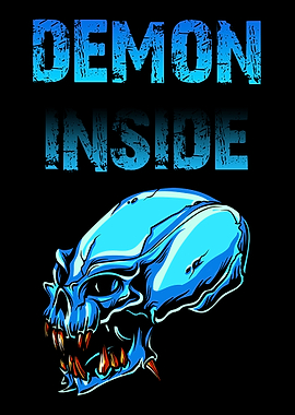 Demon Skull Gothic Devil