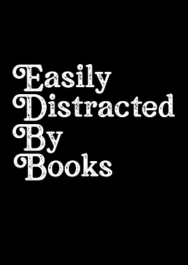 distracted by books