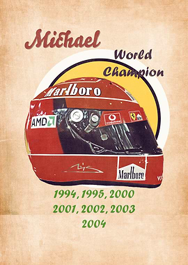 Michael Schumacher helmet